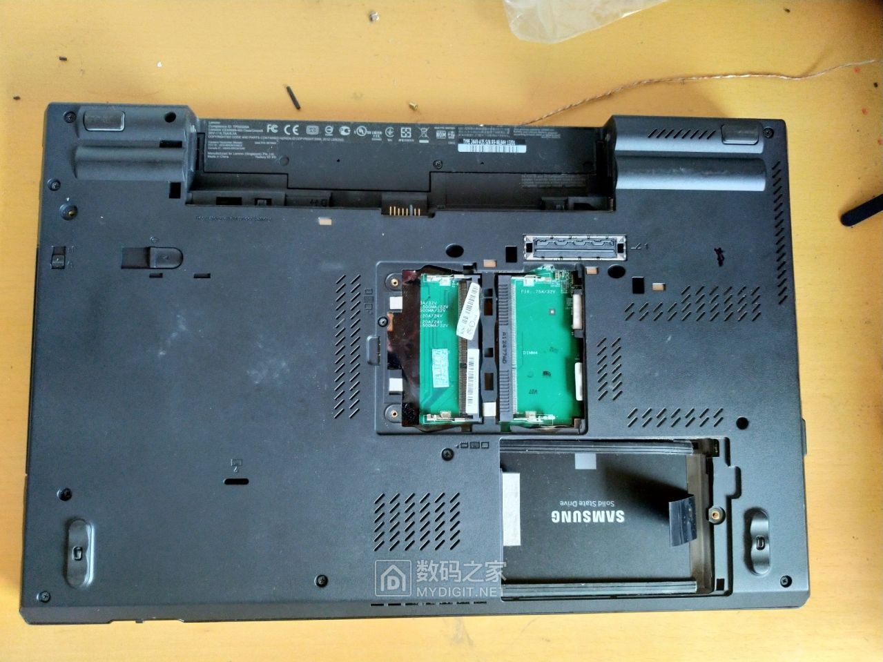 thinkpadw530拆机维修风扇