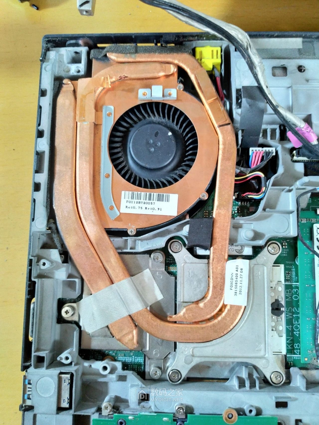 thinkpadw530拆机维修风扇