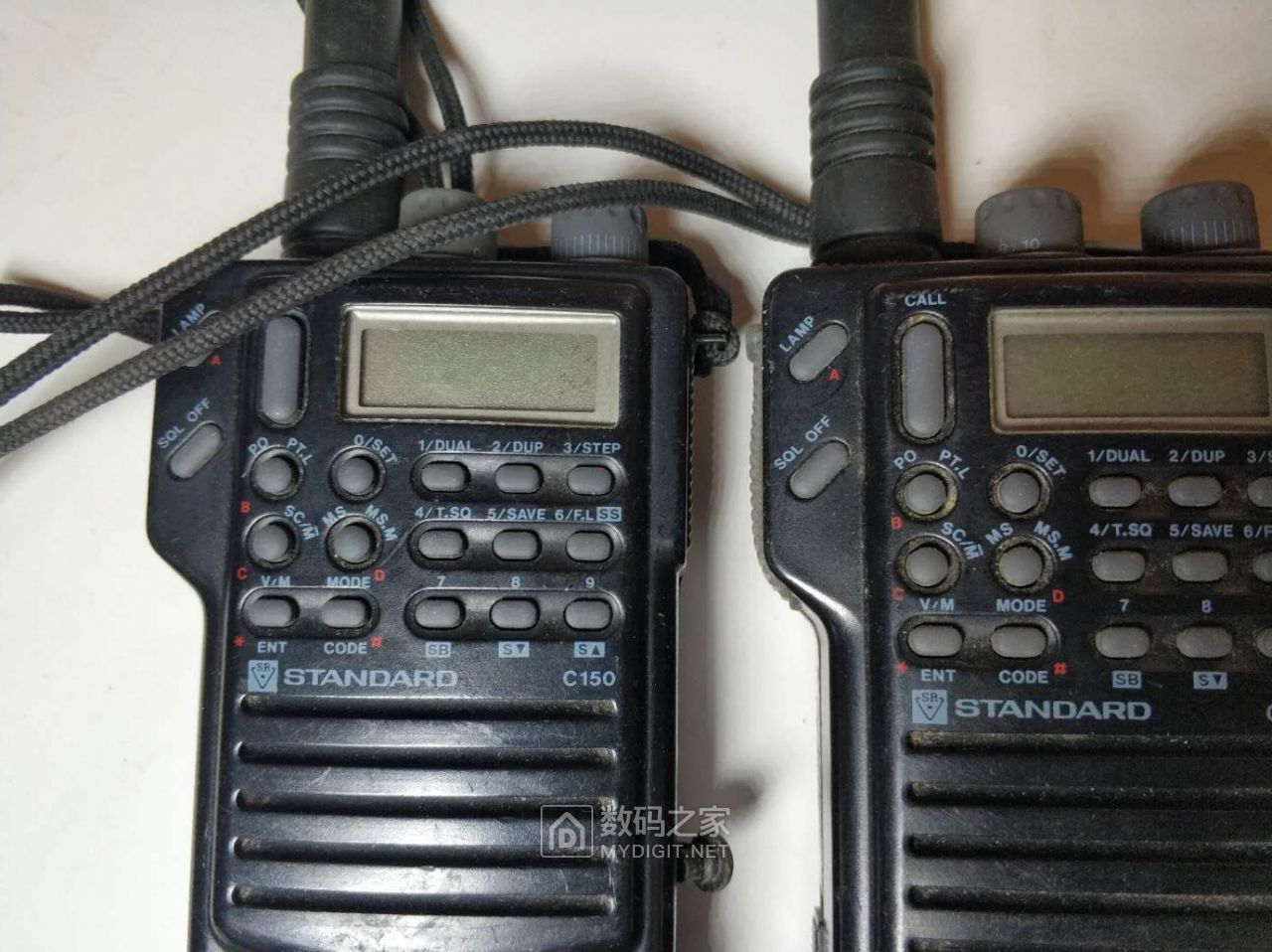 两个马兰士standard对讲机c150