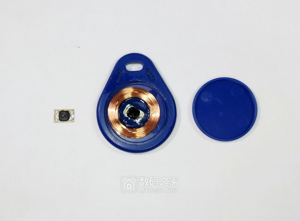 a计划拆门禁卡换公交卡芯片结果失败了