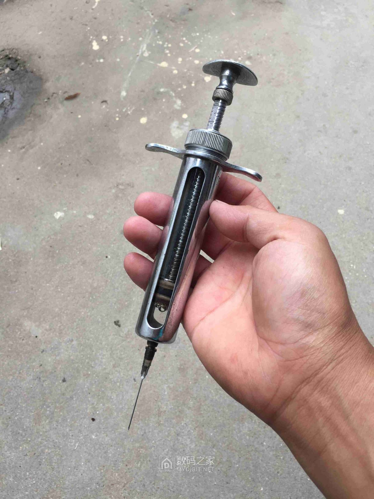 万物皆可盘兽医注射器拆解