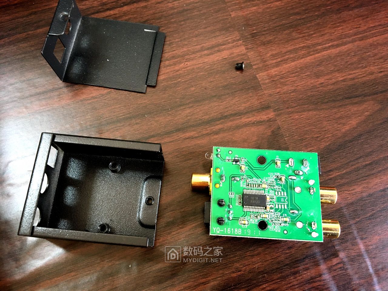 达而稳spdif数字音频转换器拆解试用