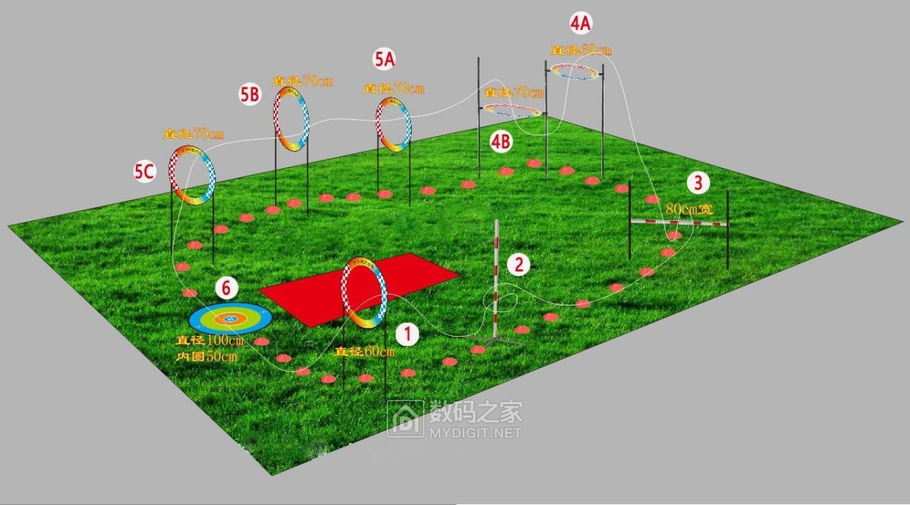 为孩子参加无人机障碍竞技赛制作障碍物道具