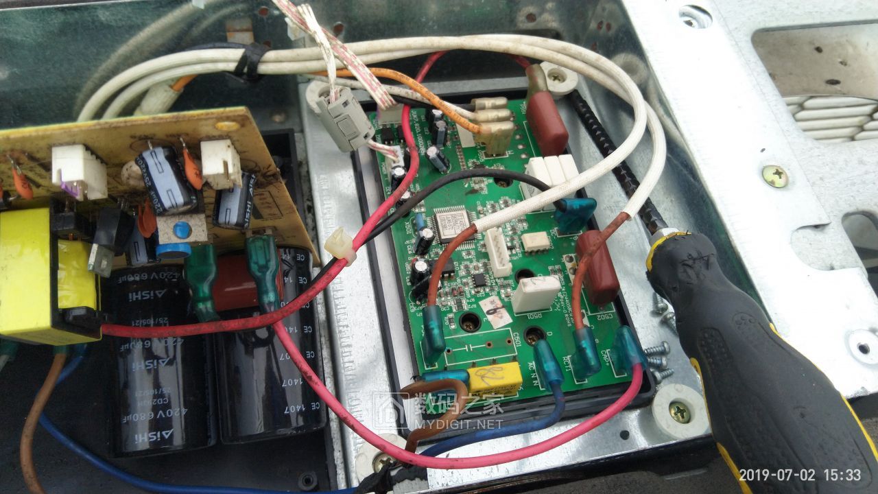 帮忙修理惠而浦大一匹变频挂机外机不启动故障