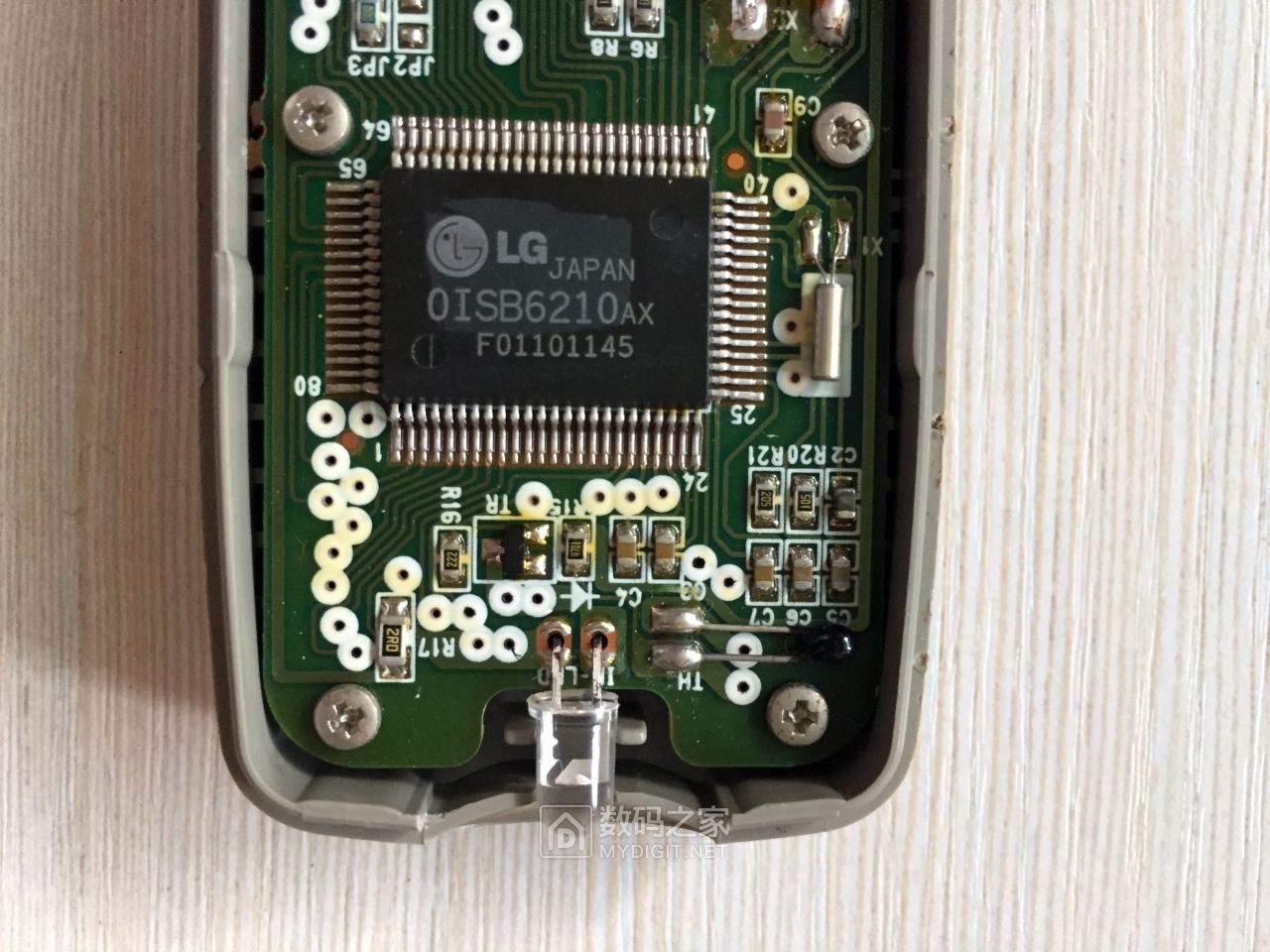 拆修一个lg空调遥控器