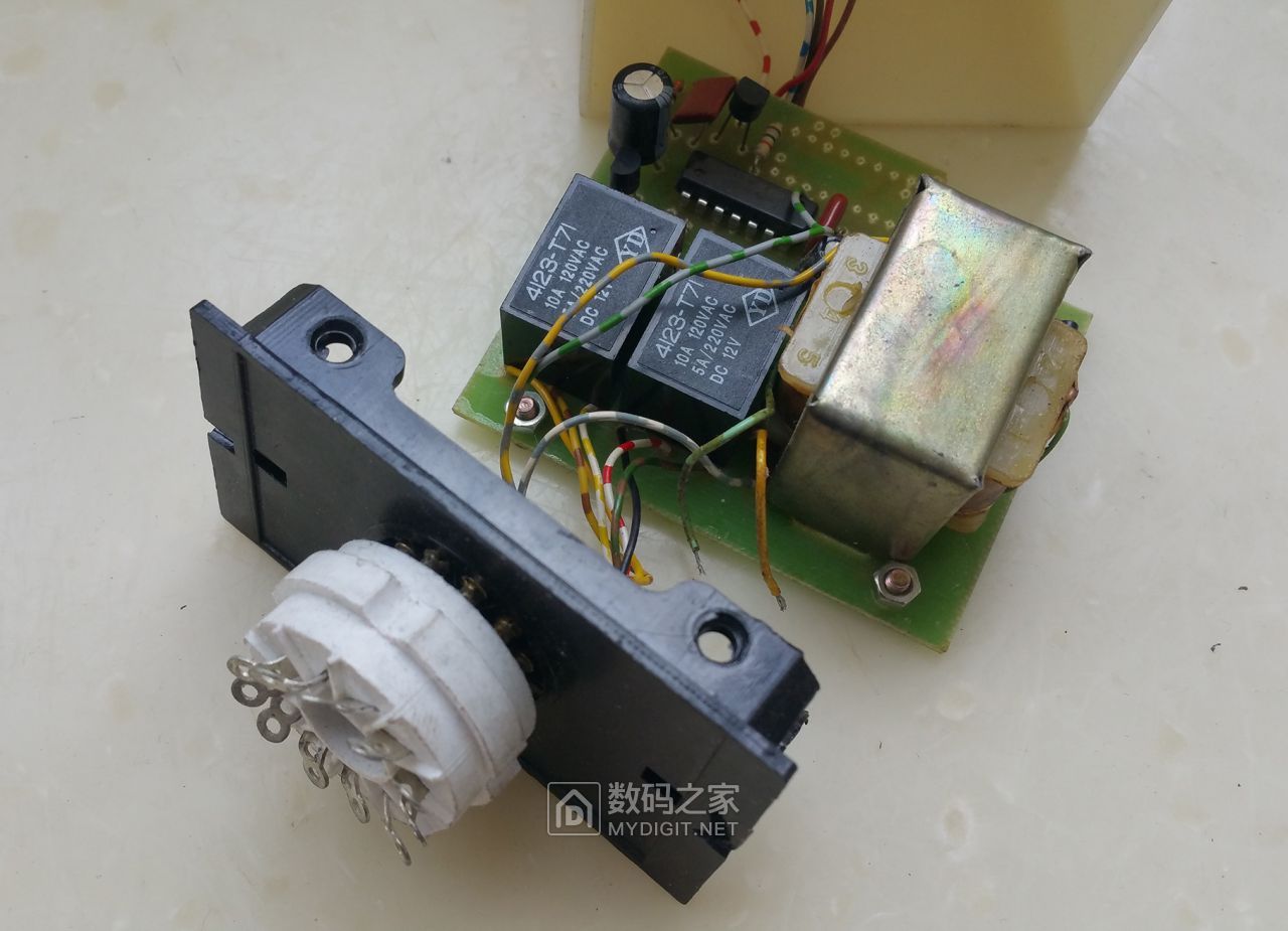 京瓯js14s数显时间继电器拆解