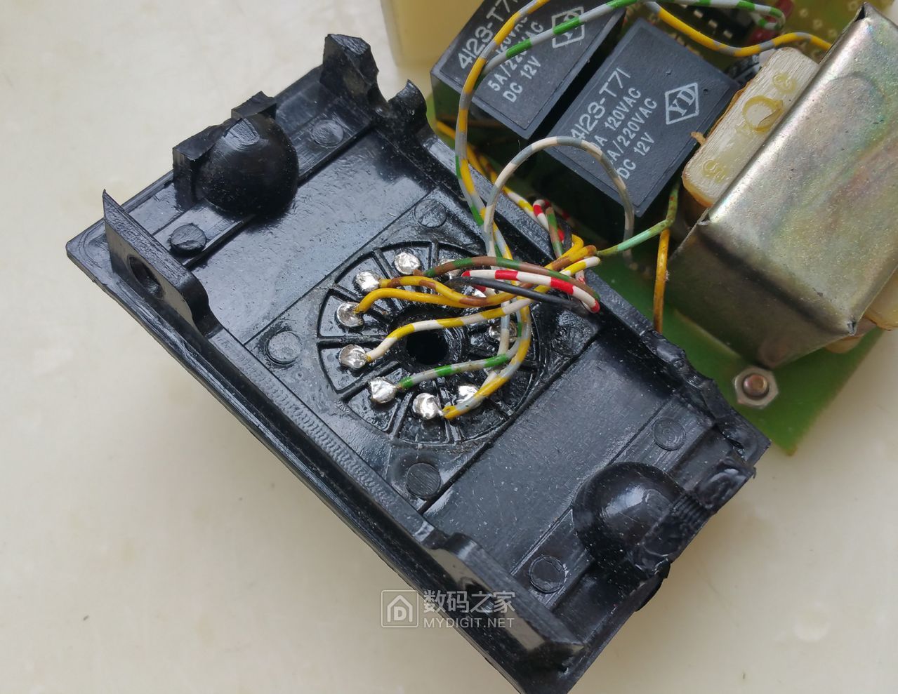 京瓯js14s数显时间继电器拆解