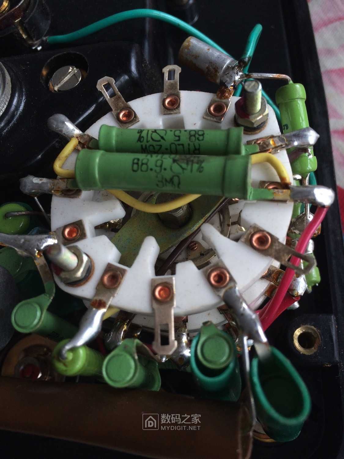 拆500型老万用表