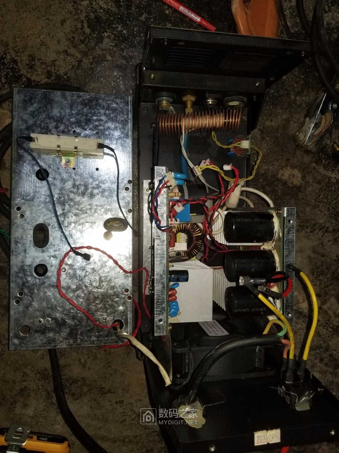 奥神wsm200直流电氩弧焊机拆解