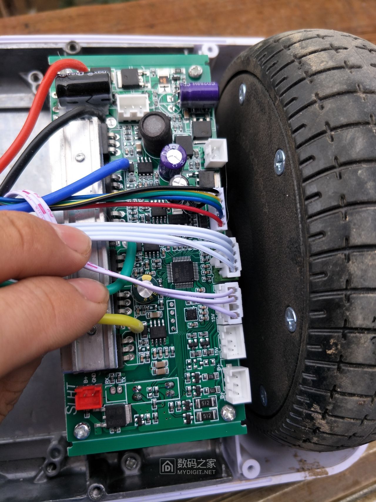 dh牌智能平衡车拆解