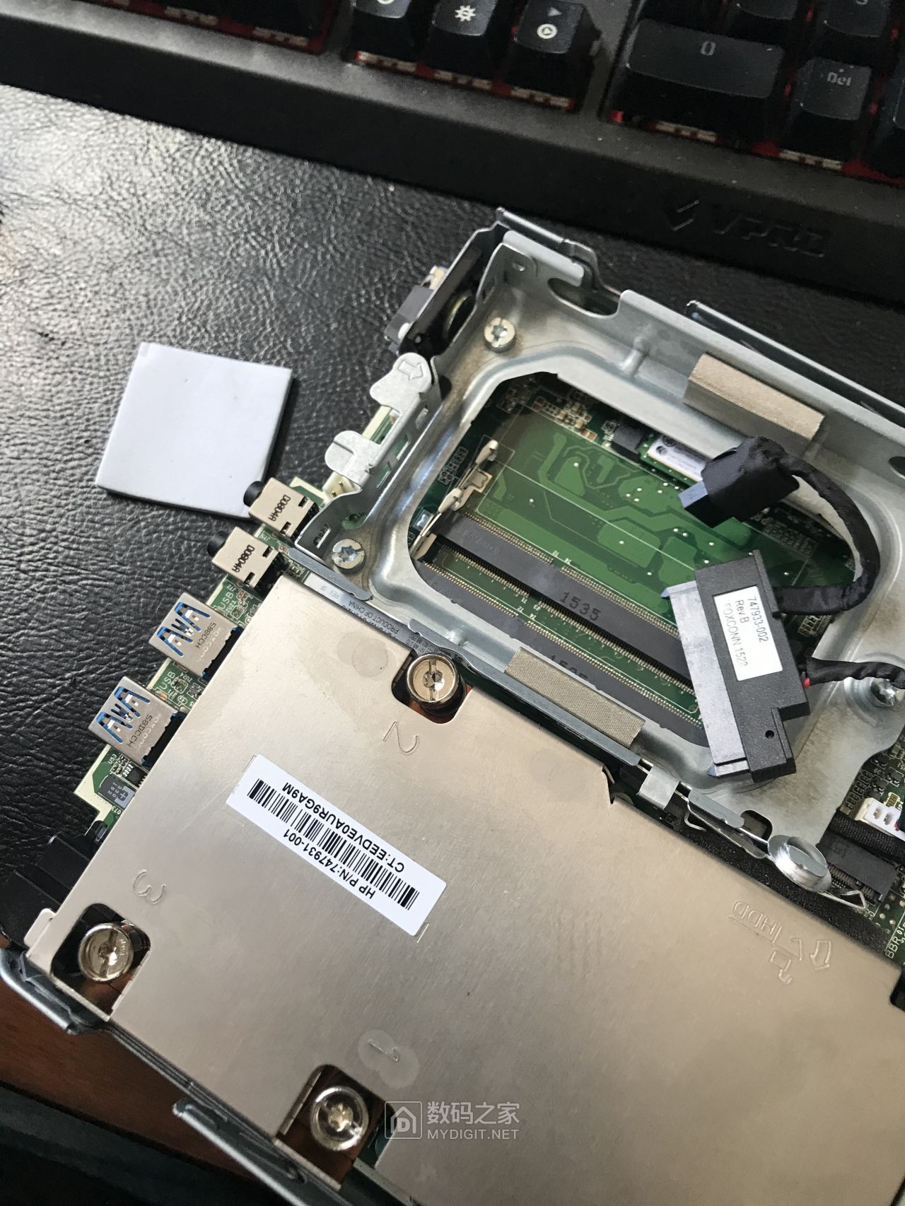 惠普600g1dm超微型迷你台式电脑小主机客厅办公教学培训准系统