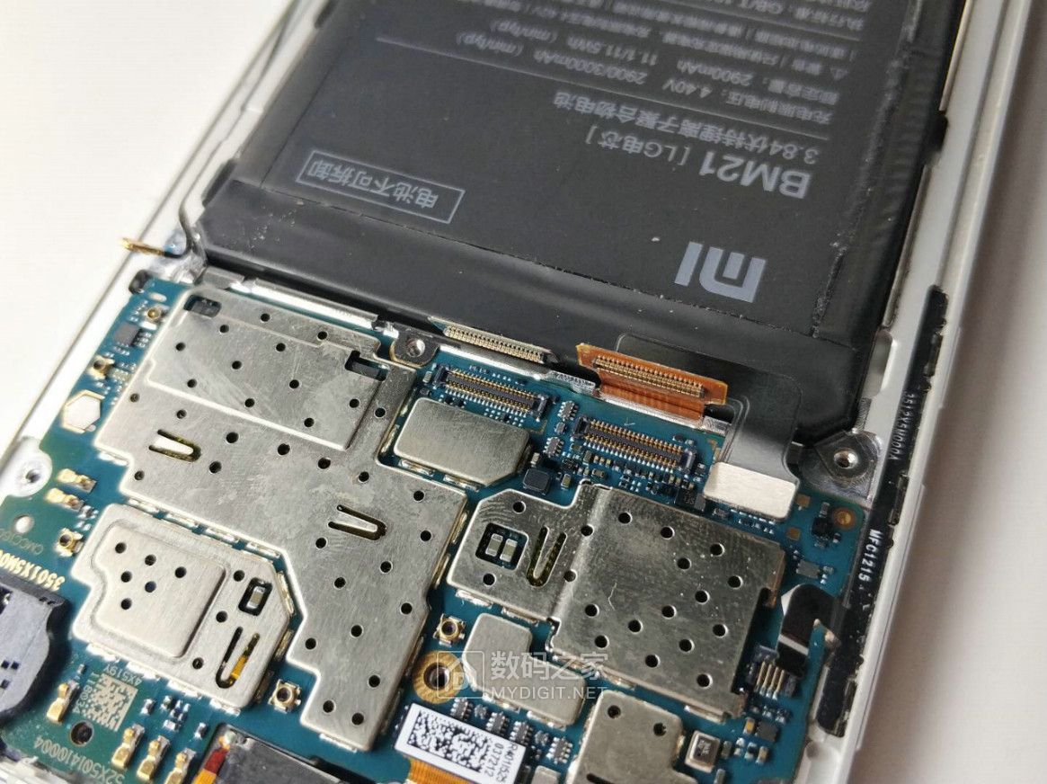 拆修小米note标准版更换高配主板