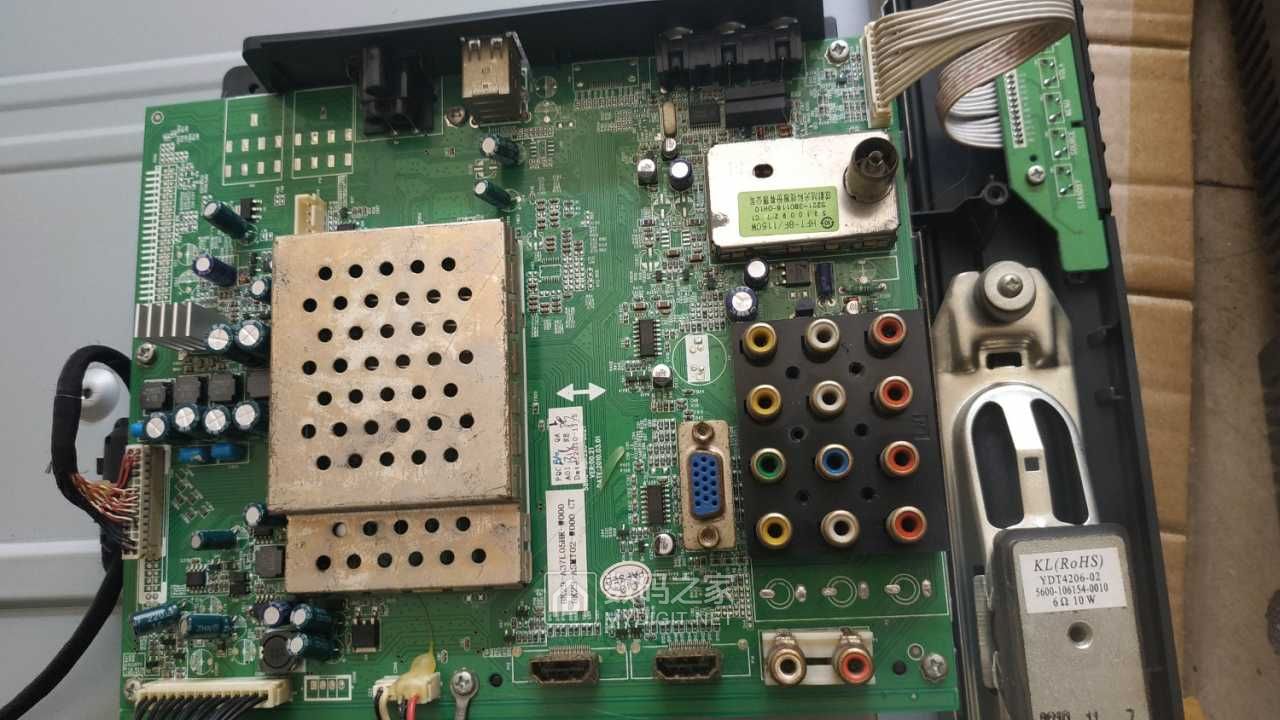 废品店里拆一台电源部分爆炸的创维37l05hr - 拆机乐园 数码之家