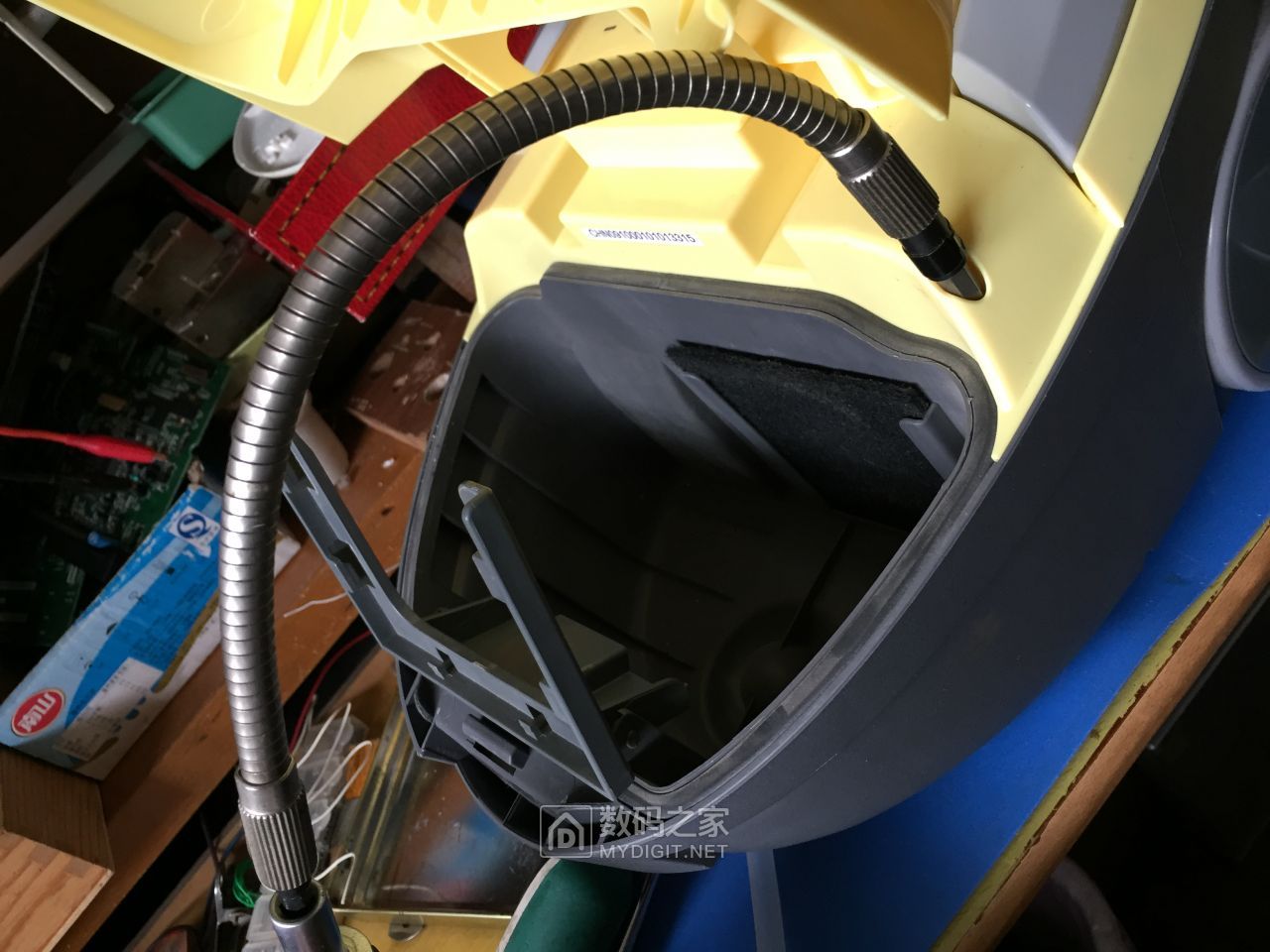 美的qw12t607吸尘器拆解