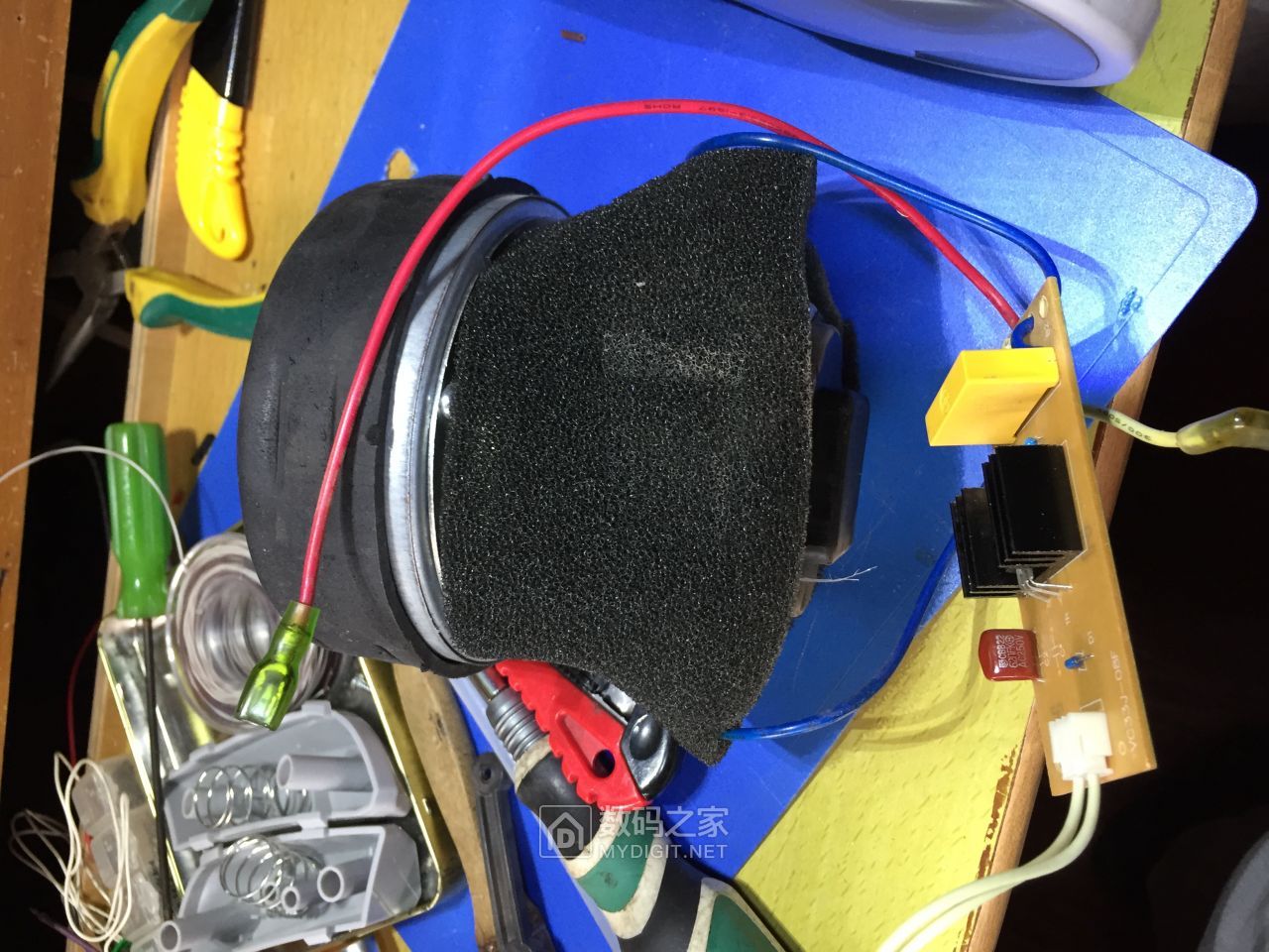 美的qw12t607吸尘器拆解