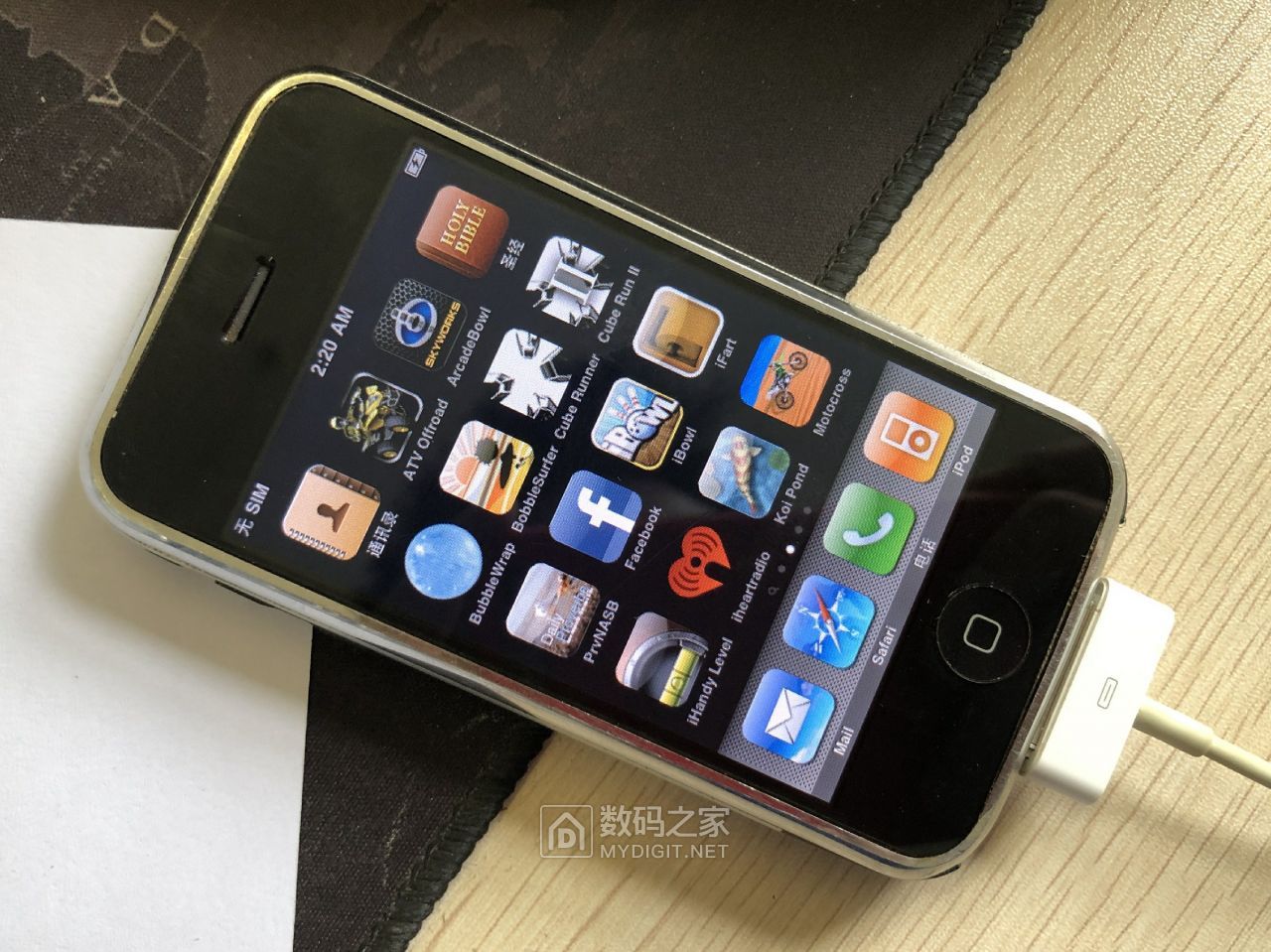 收来的初代iphone缺肉了自己补补