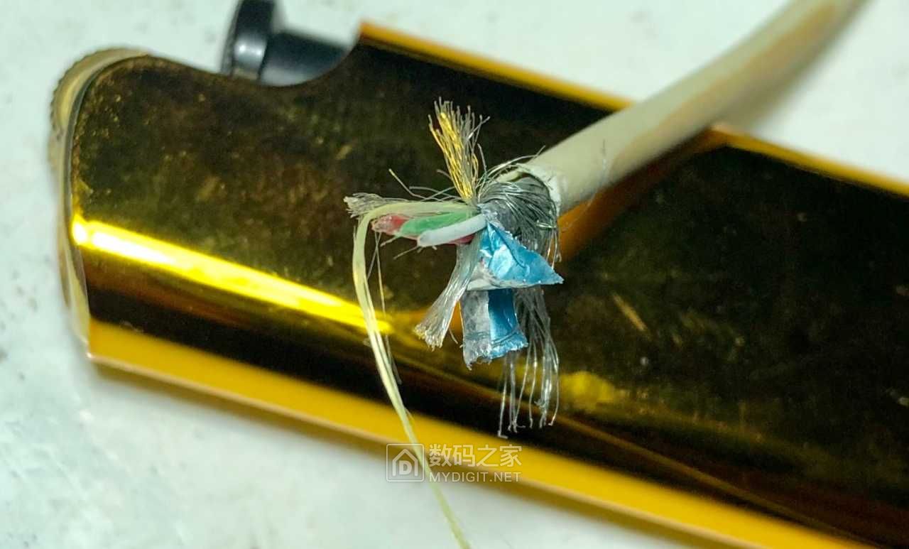苹果x原装数据线拆解