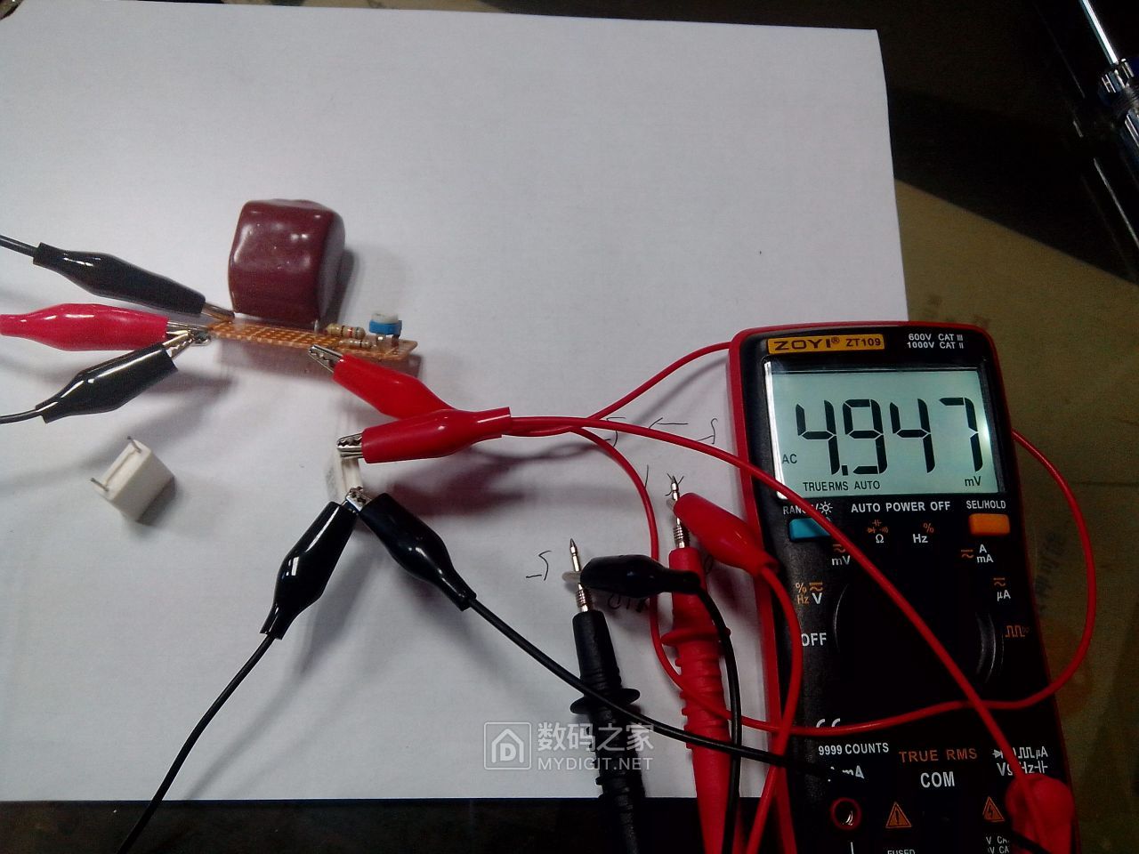 自制diy电池内阻测试仪图片