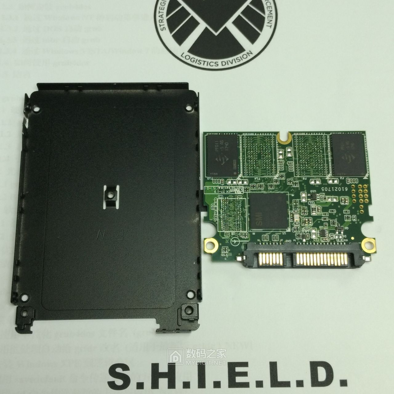 ADATA SP580 威刚SSD 120GB 拆解，没奖。 - SSD存储技术 数码之家