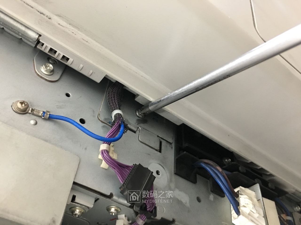 拆修一台佳能ir2030复印机更换定影膜