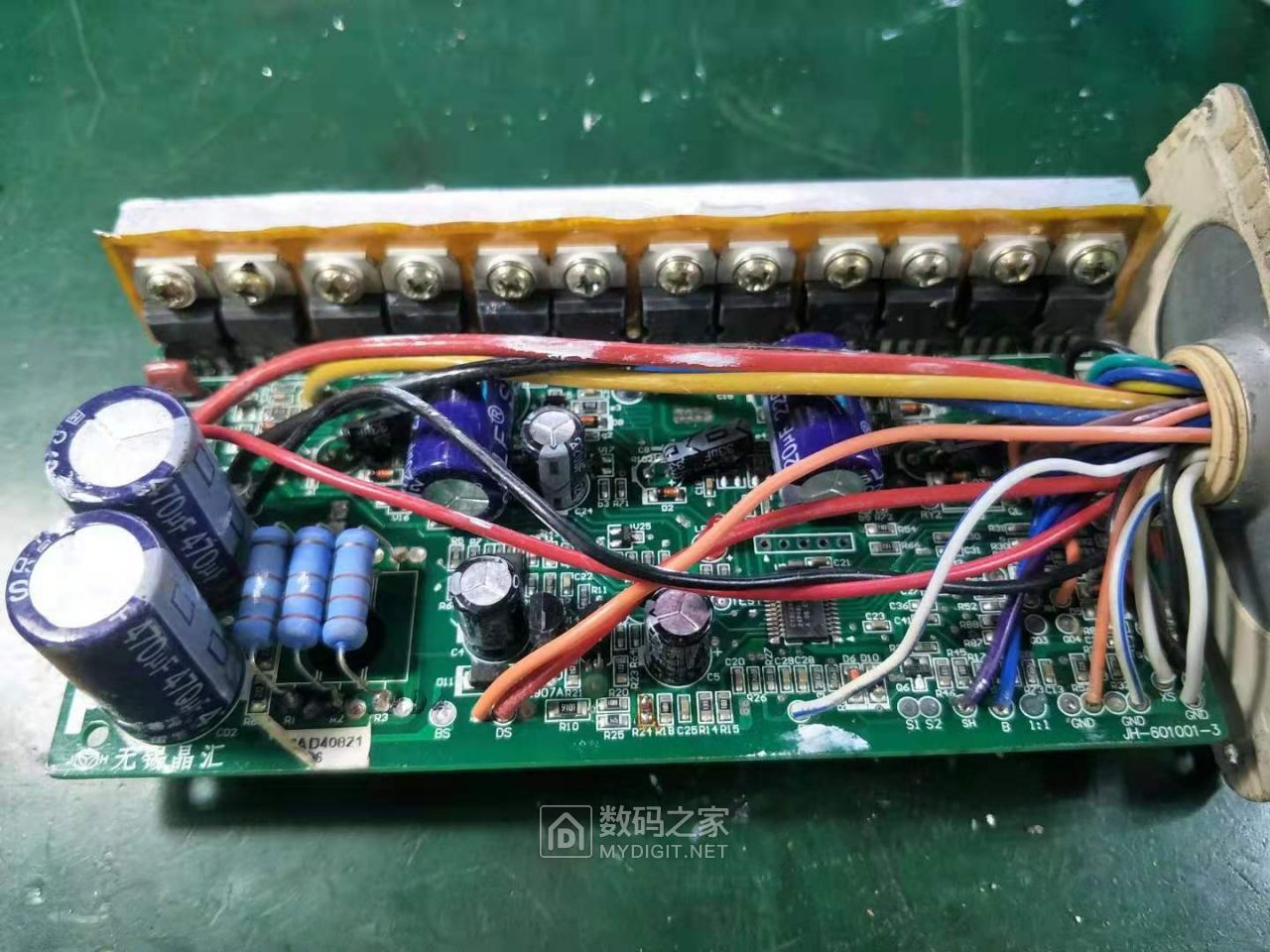 有了金刚钻才敢揽这瓷器活拆检四个电动车控制器