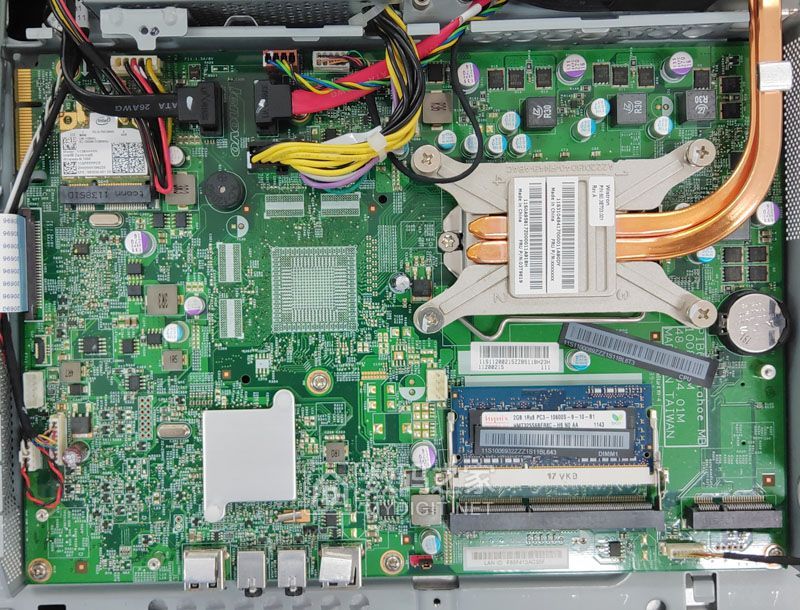 拆解 联想扬天s710 换ssd - 拆机乐园 数码之家