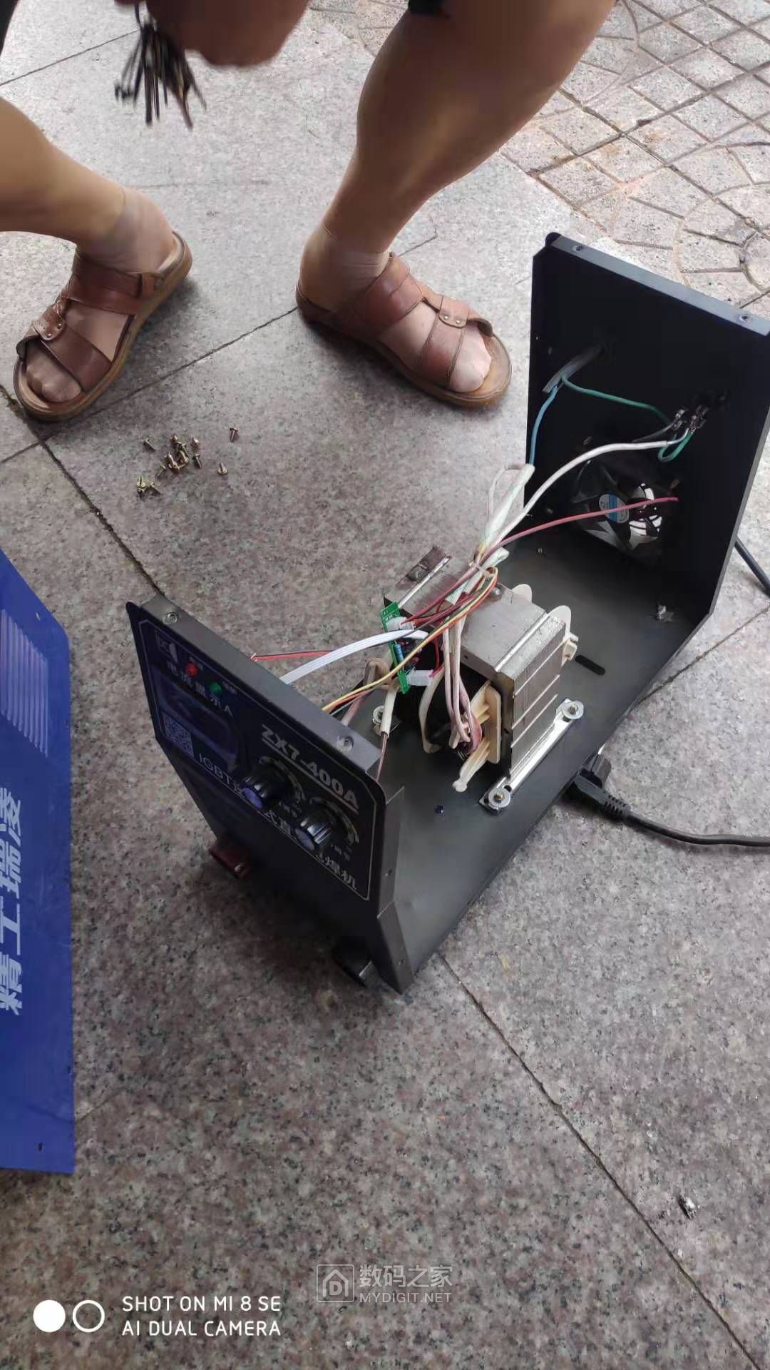 见过假焊机没见过这么假的