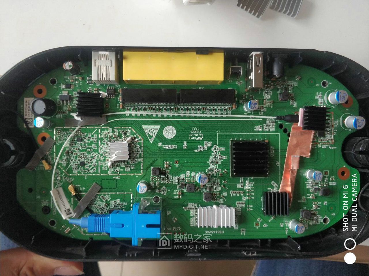 hs8145v华为光猫改固态电容及散热