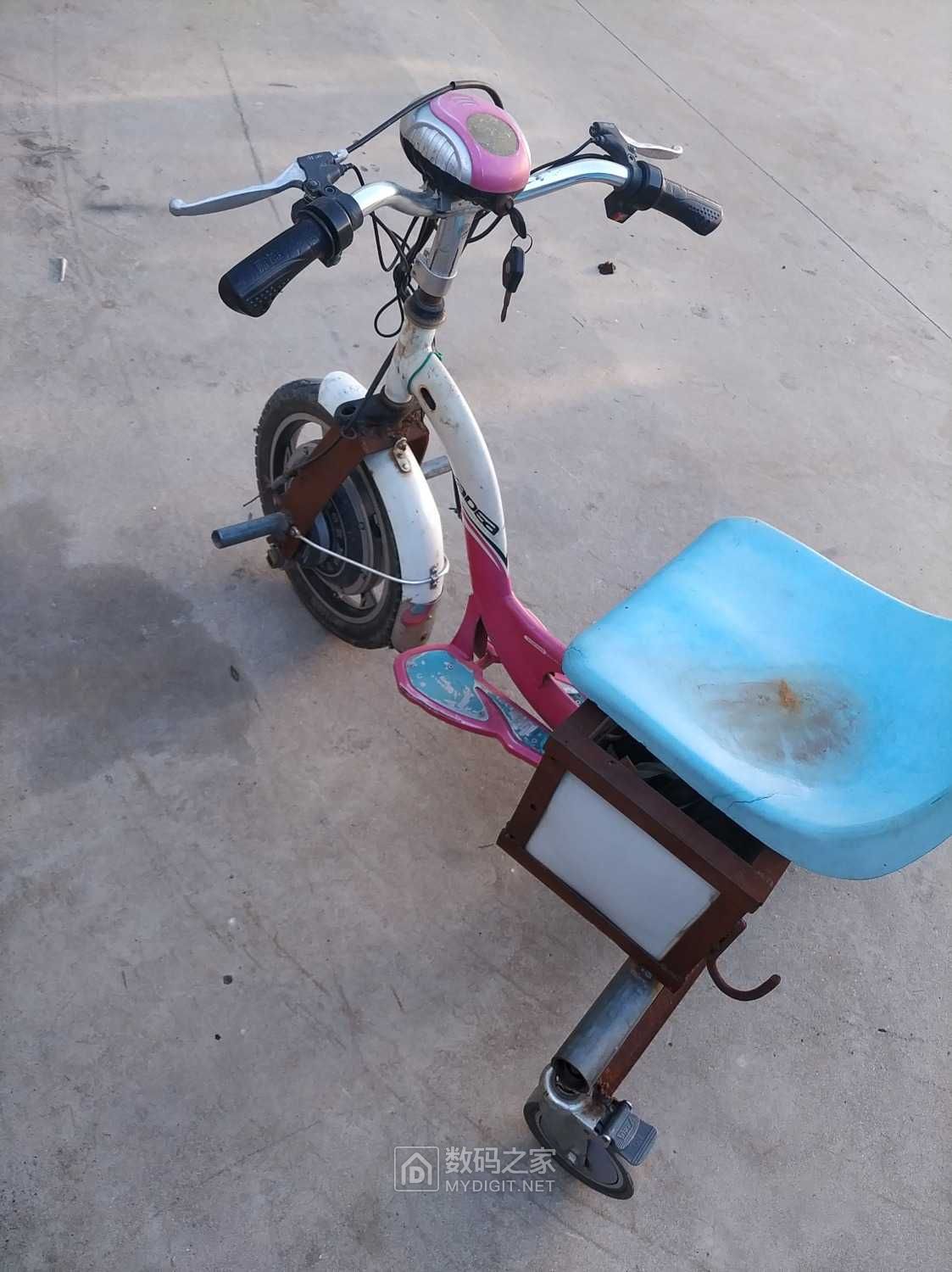 雅迪电动车改装三轮漂移车