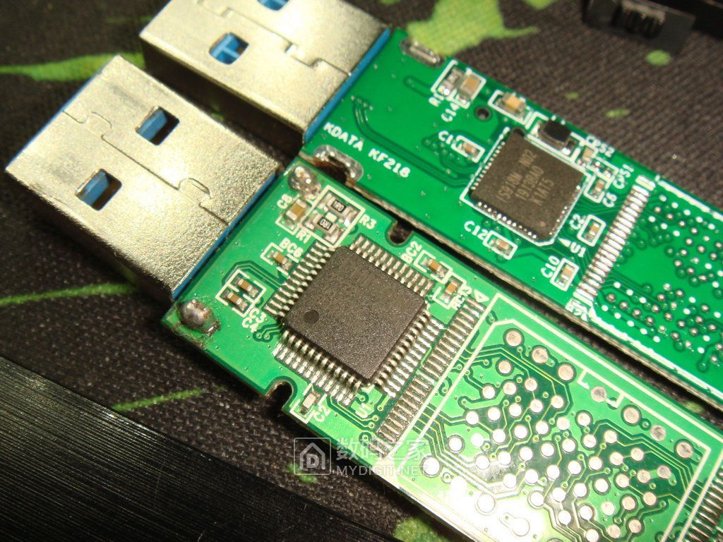 金田kdata32gb写保护usb30优盘拆解测试软件没检出主控闪存