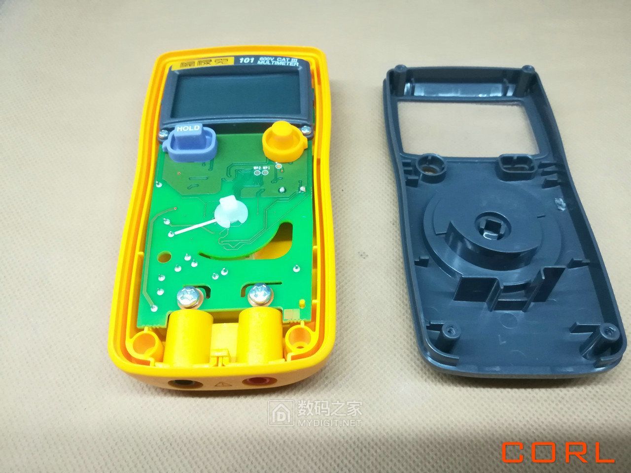 拆一个(福禄克fluke 101)自动量程数字万用表 - 拆机乐园 数码之家