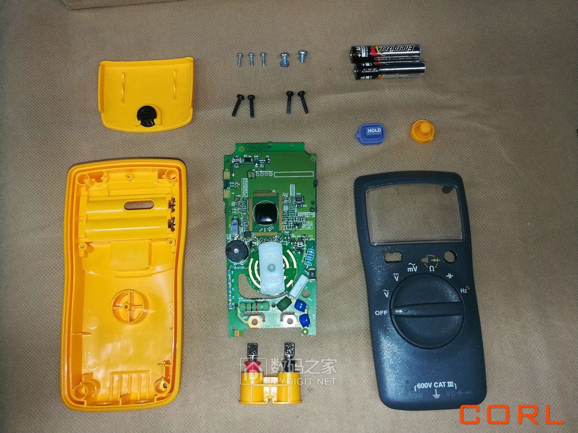 拆一个(福禄克fluke 101)自动量程数字万用表 - 拆机乐园 数码之家