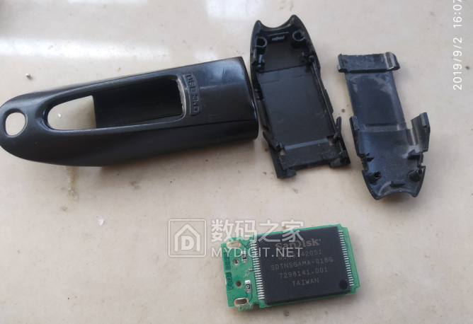 帮朋友修一个头掉了的闪迪cz48优盘