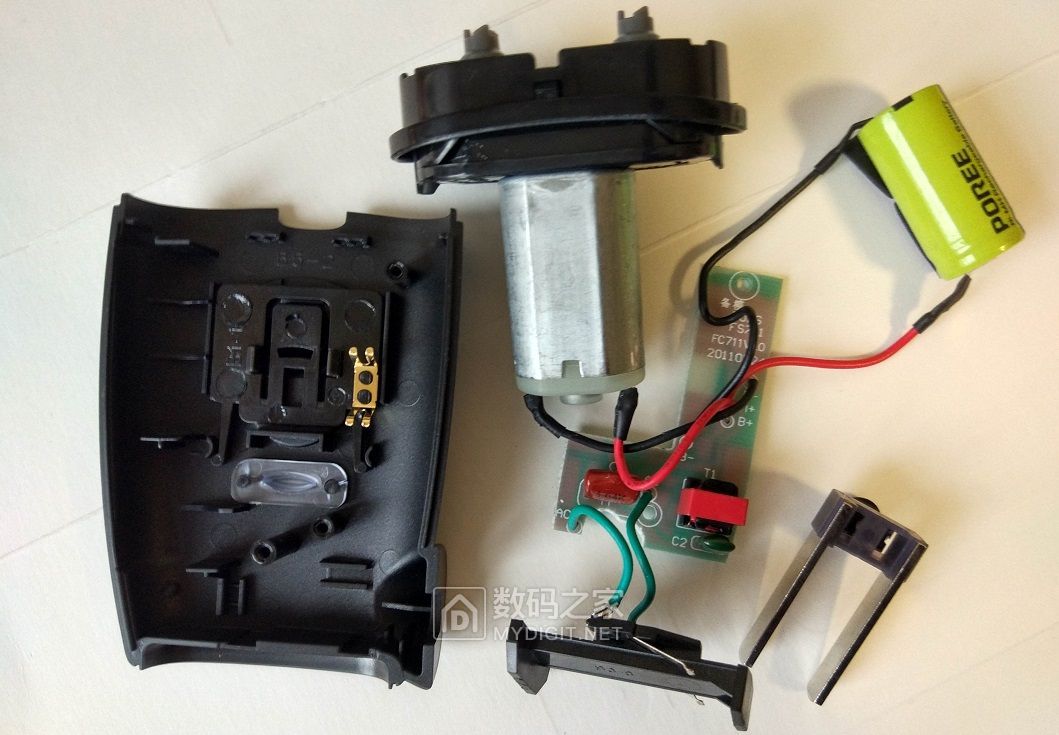 博锐ps185剃须刀拆机图解