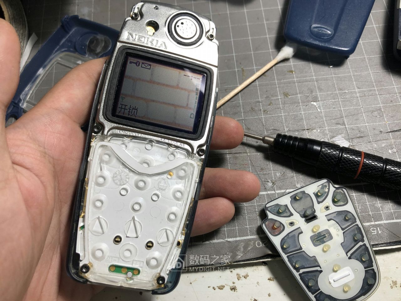 诺基亚3530按键失灵维修