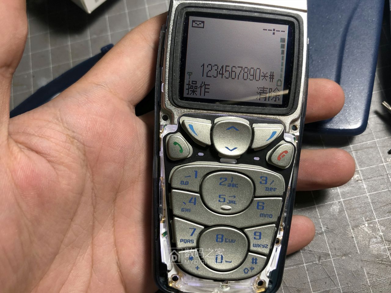 诺基亚3530按键失灵维修