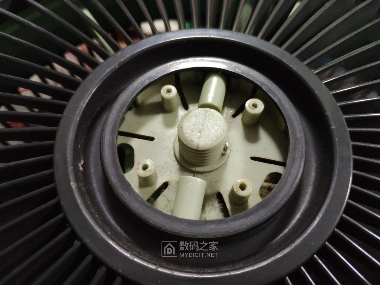 x拆解美的老鸿运扇换导风电机