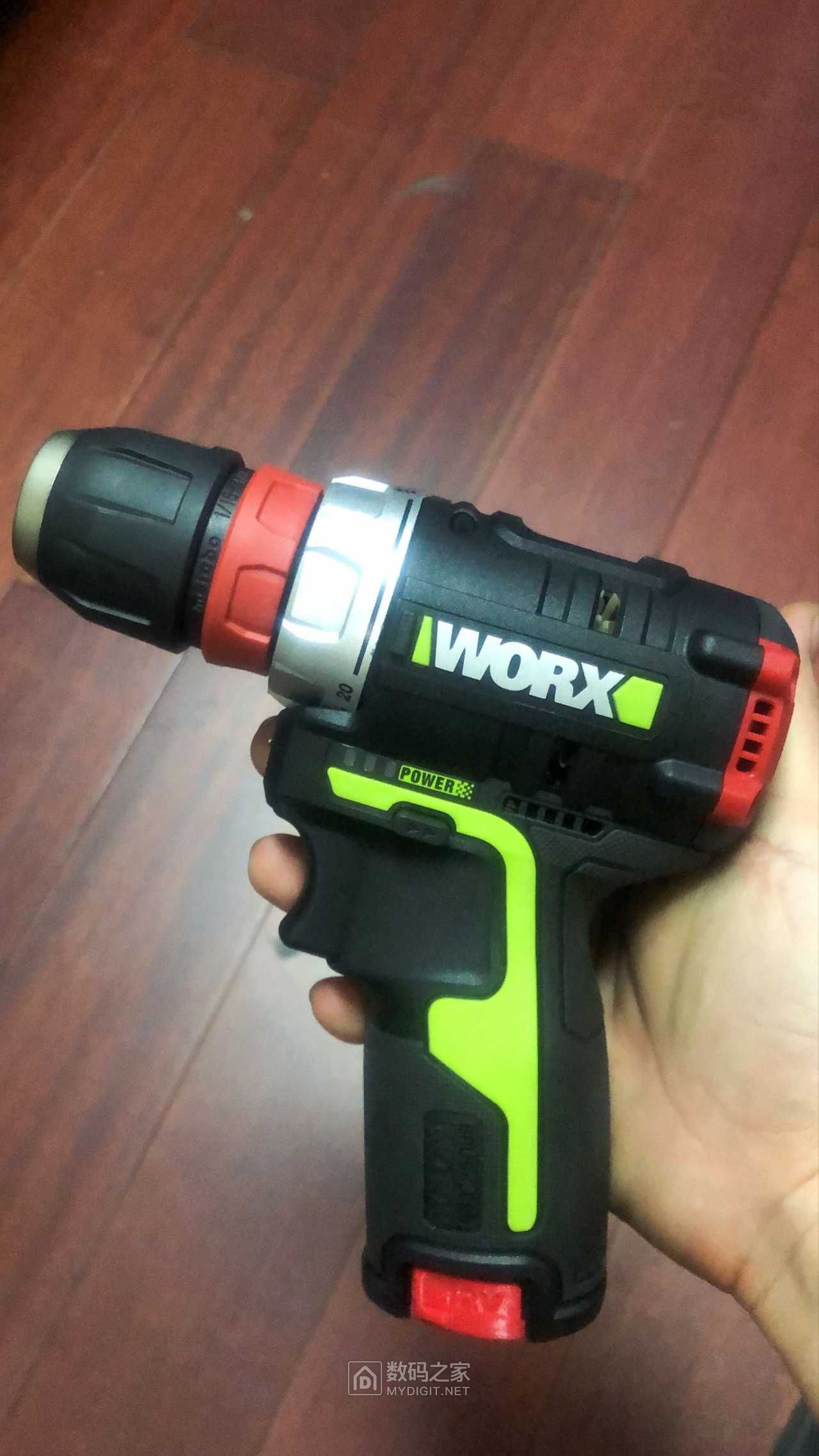 威克士wu130快换版最小12v无刷扭力批