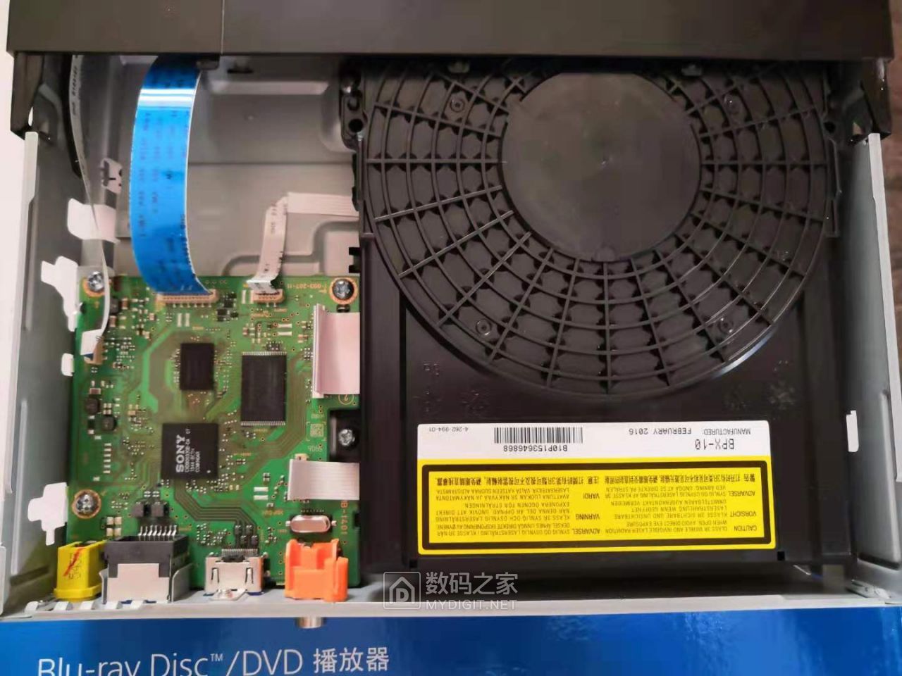 拆索尼蓝光播放器BDP-S5500和S6700 - 拆机乐园 数码之家