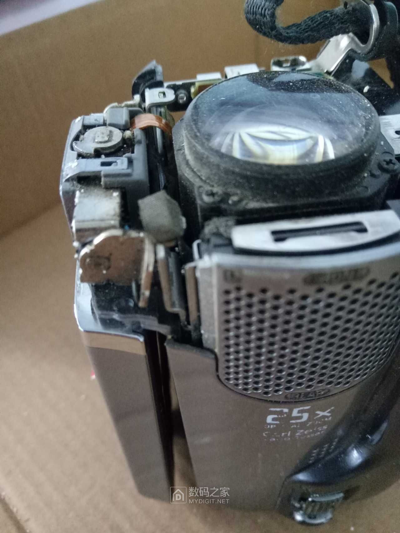 拆解SONY DCR-SR87E，屏线断了（已更换） - 拆机乐园 数码之家