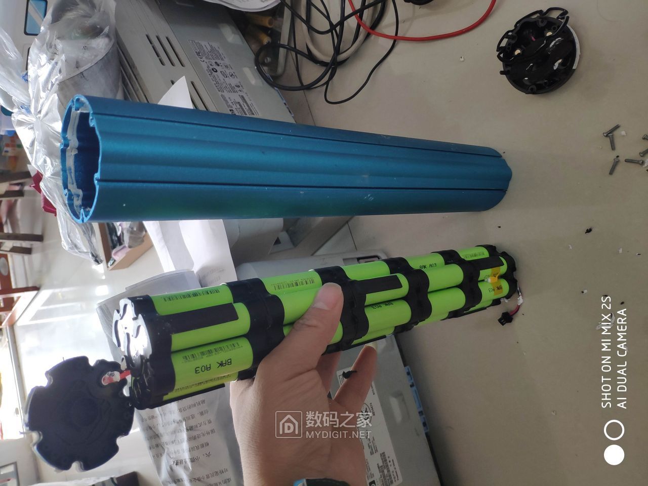 拆个支付宝哈罗b3电动车电池