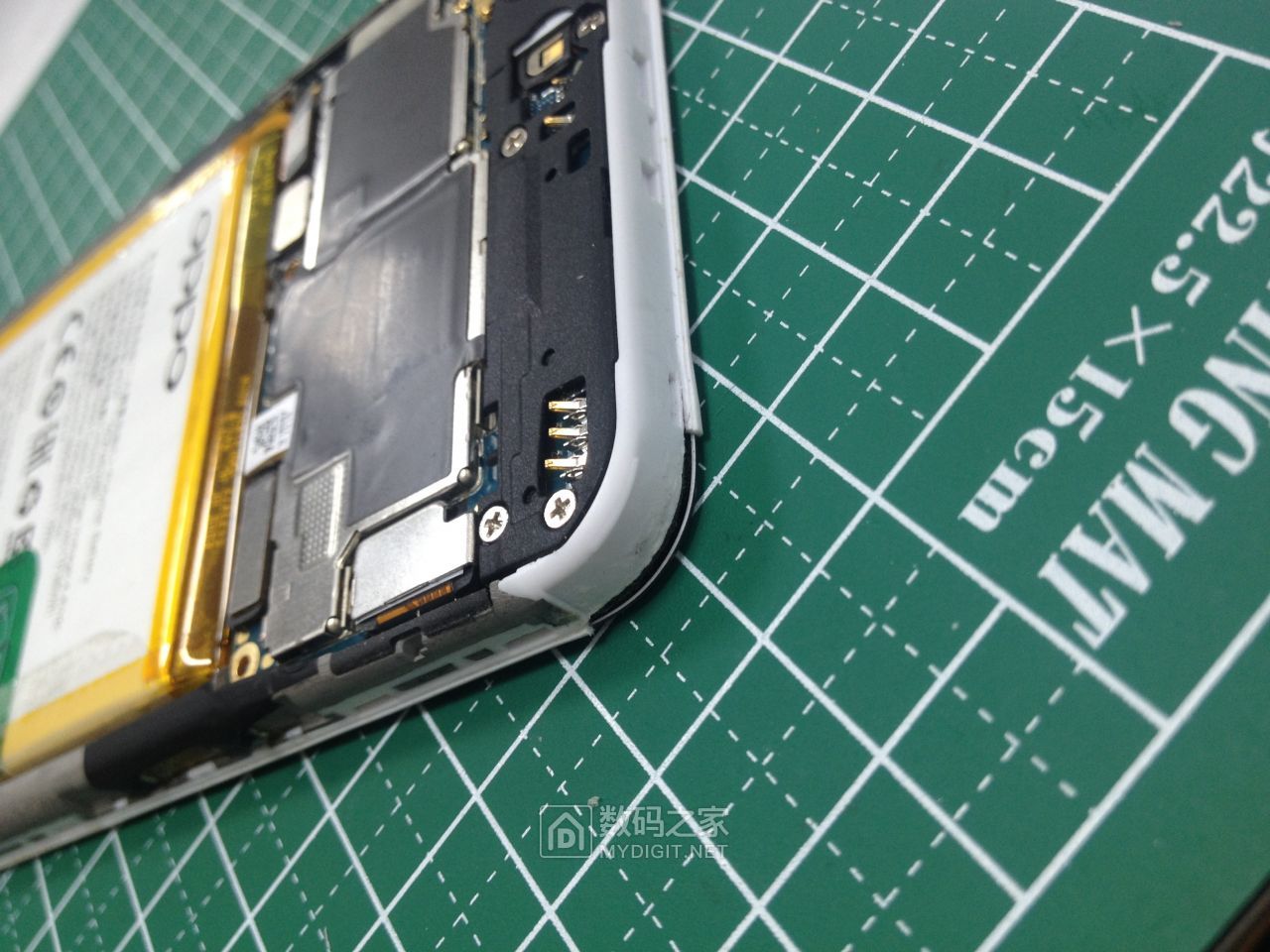 拆一台oppo a57t手机 - 拆机乐园 数码之家