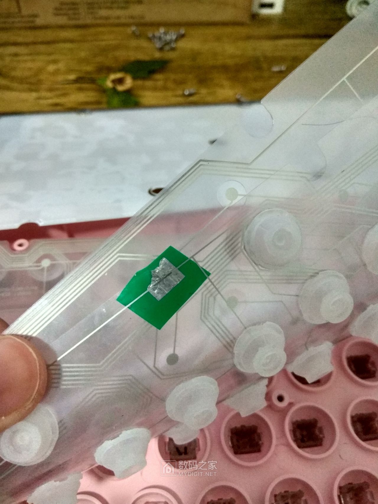 斗鱼薄膜键盘拆解