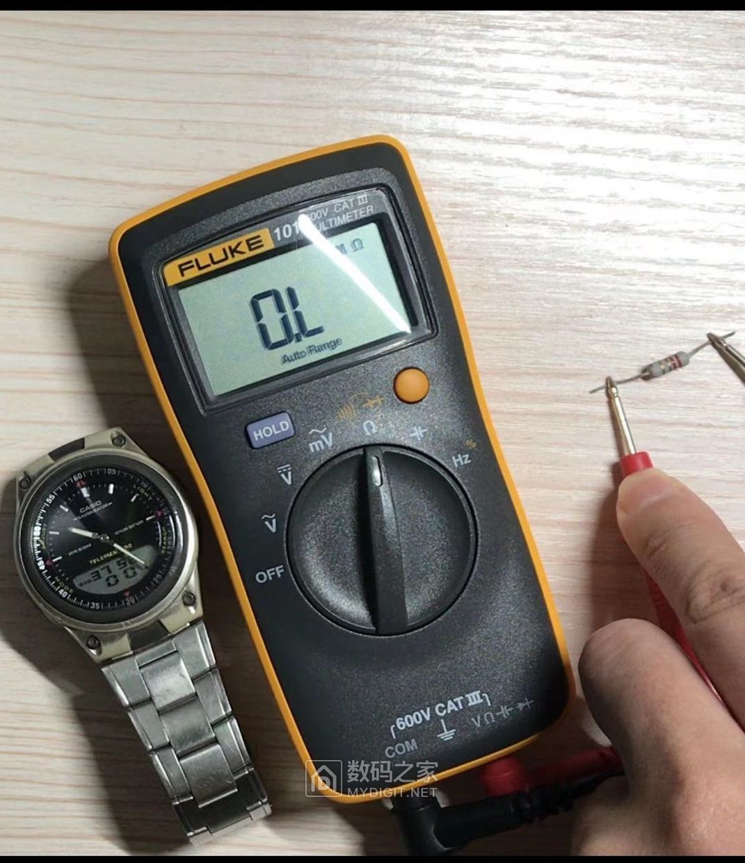 fluke101电阻测量速度