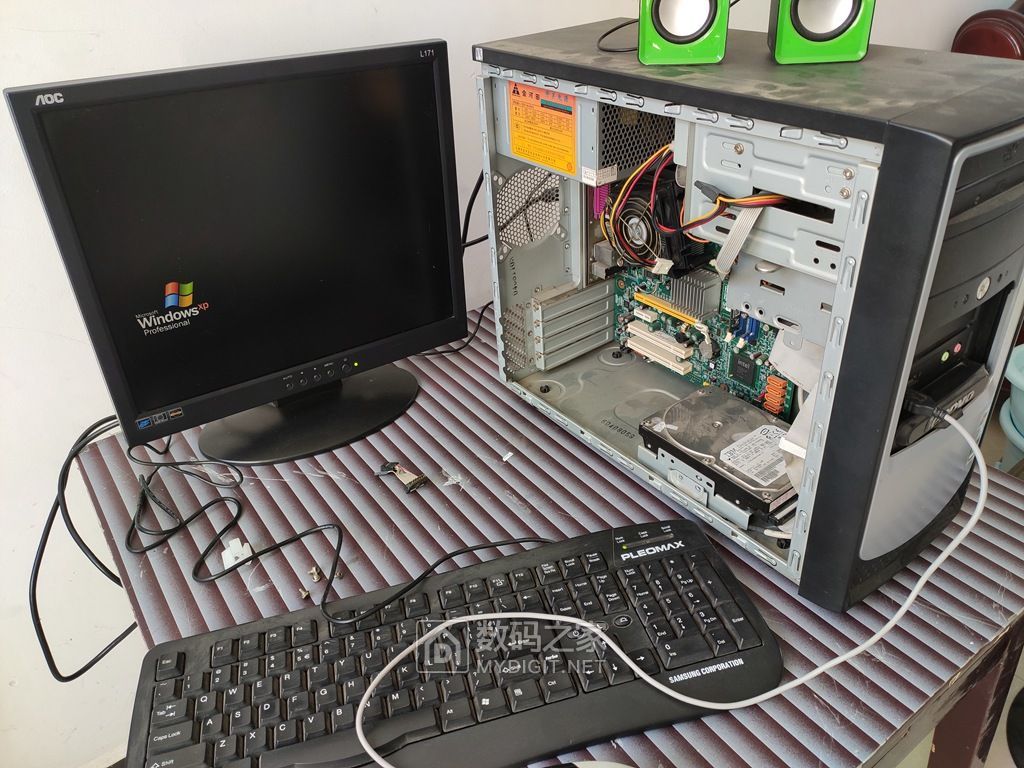 垃圾电脑拆出来的还是垃圾