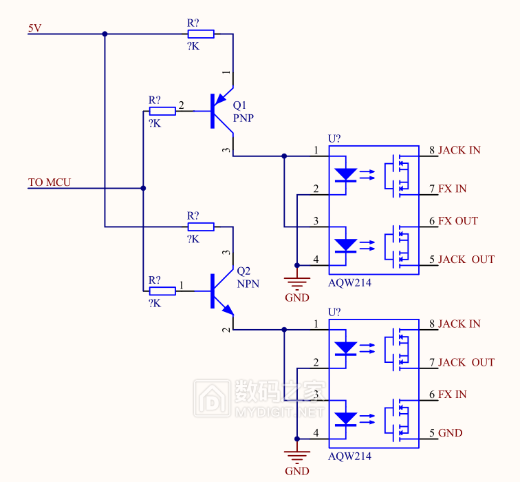 画了个固态光耦继电器的线路切换图基础差瘾又大各位大神帮看看