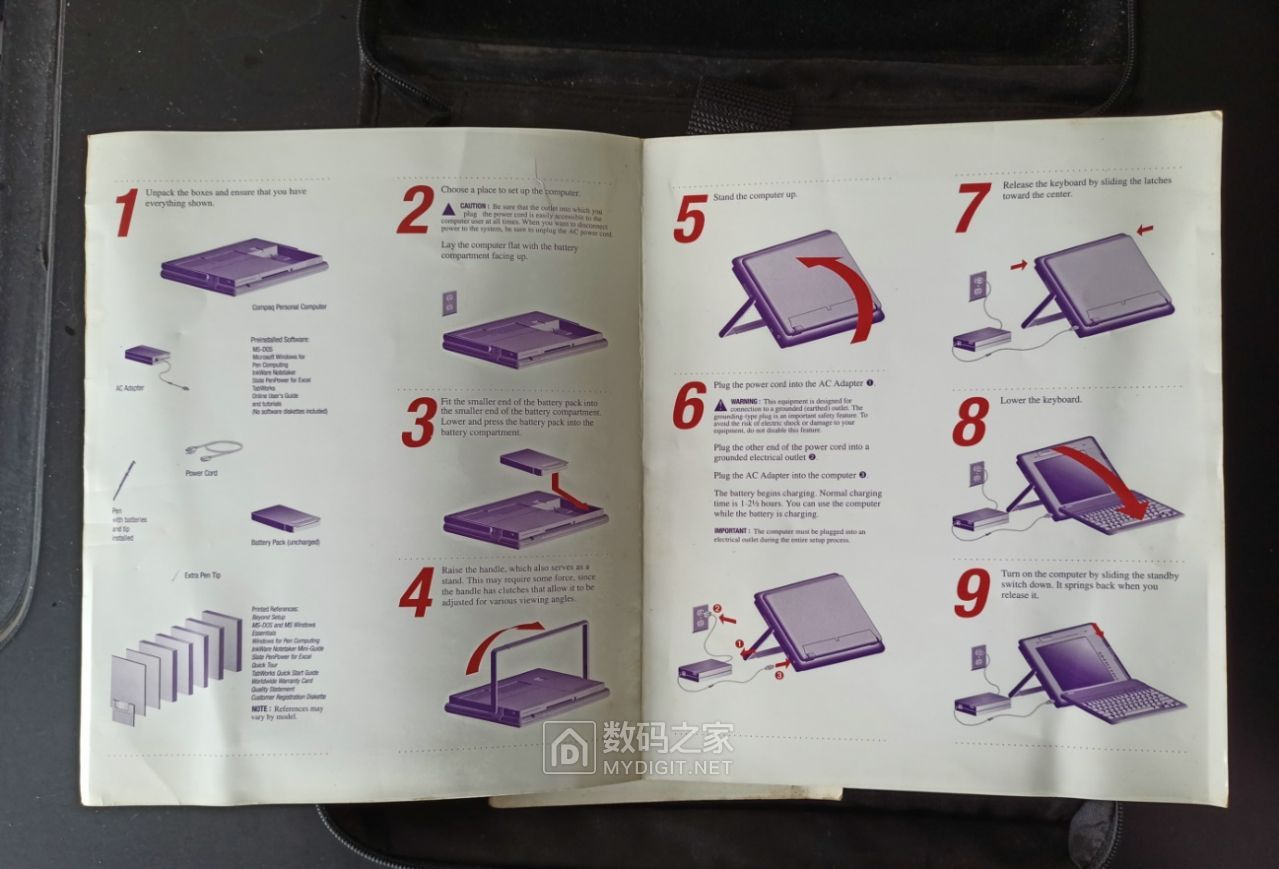 90年代的COMPAQ 2840康柏手提电脑详拆-不是HP - 硬件博物馆 数码之家