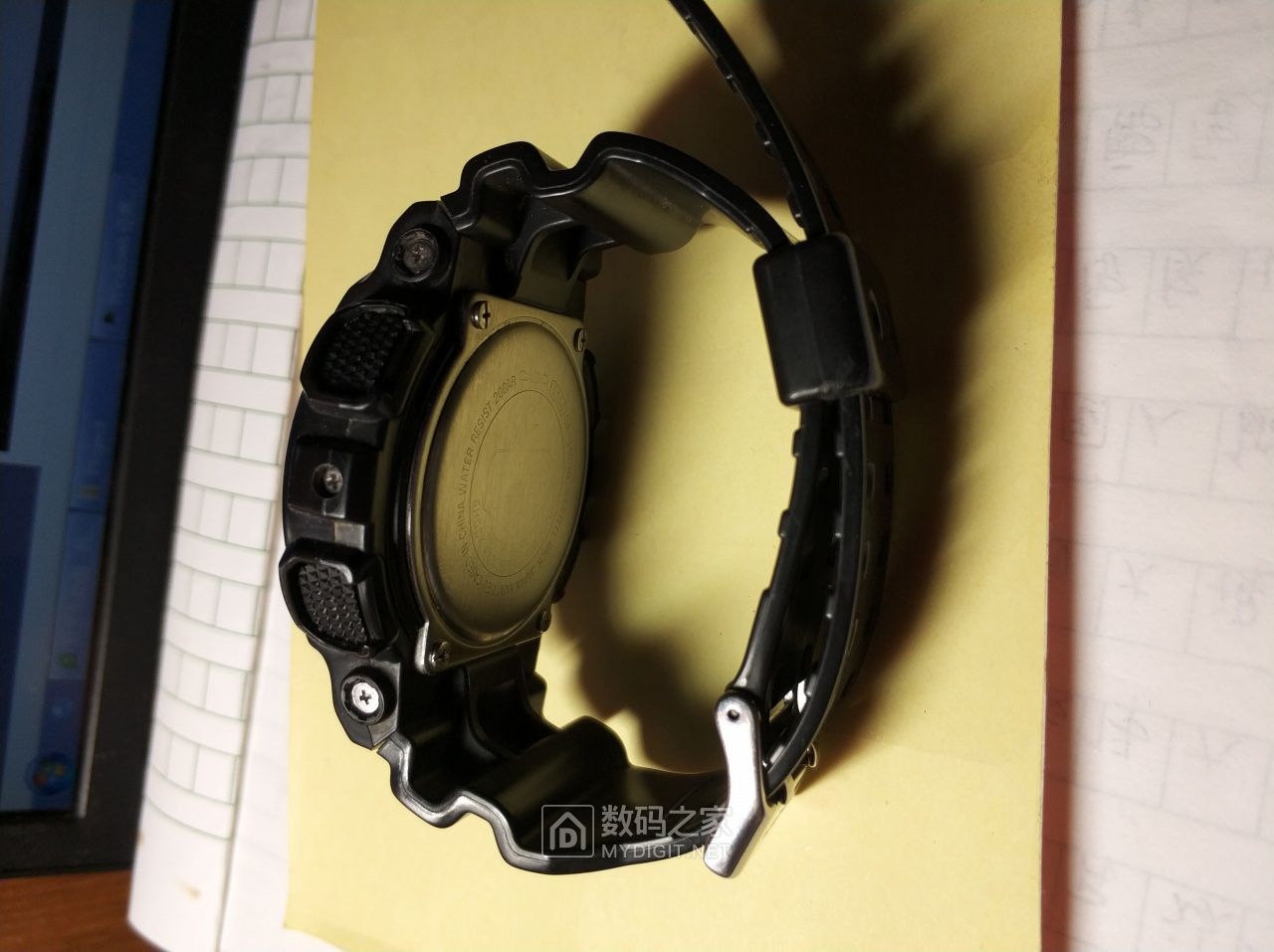 走时快了的卡西欧g-shock ga-110rg拆机并尝试校准