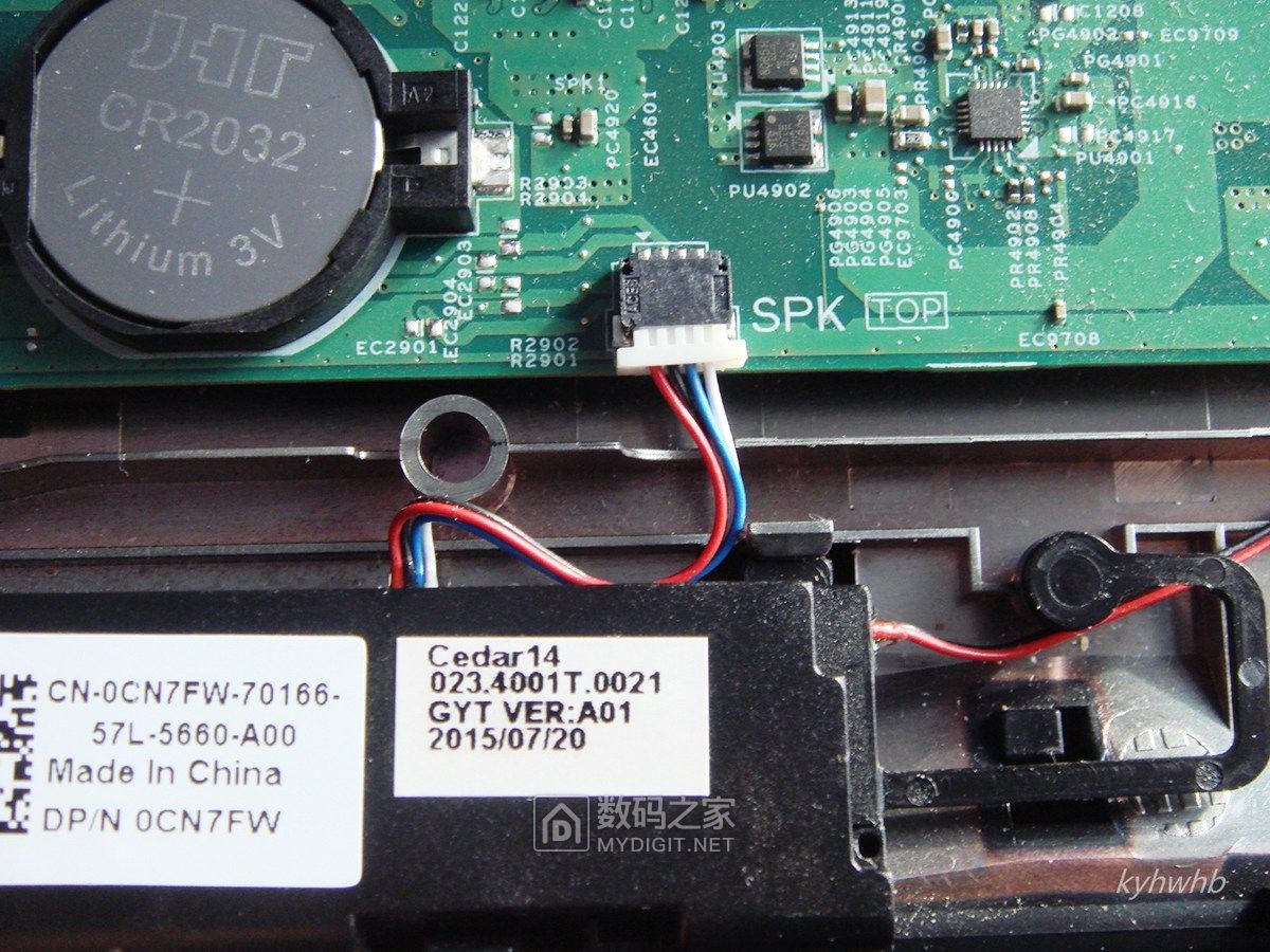 戴尔dell vostro 14-3445笔记本电脑无声应急拆修 - 拆机乐园 数码之