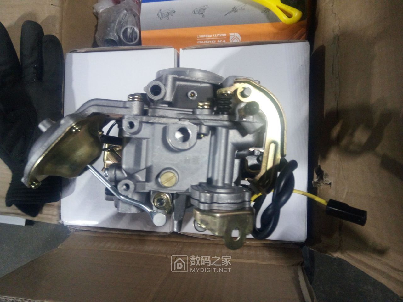 [汽配 普桑的全新库存化油器,结构很复杂